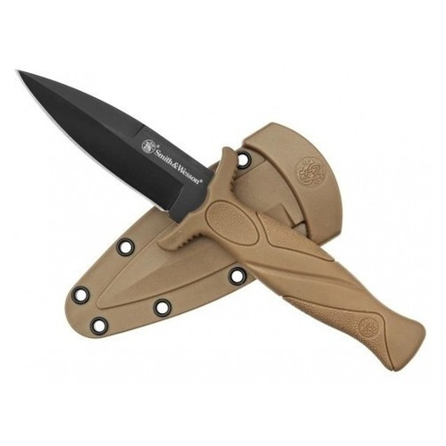Cuchillo De Hoja Fija Para Bota Smith & Wesson Con Funda