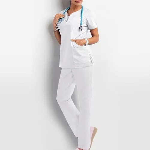 Conjunto De Uniforme Elastizado Para Enfermera O Ropa Médico