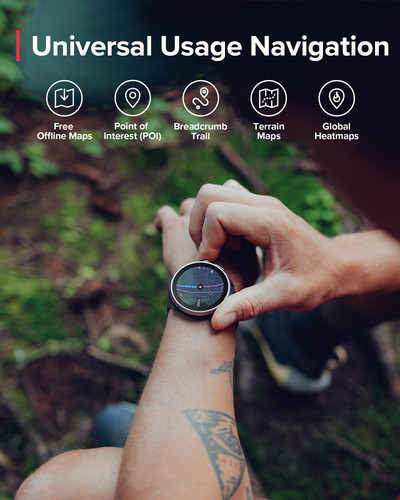 Reloj Deportivo Suunto Race Gps Tracker Con Pantalla Táctil