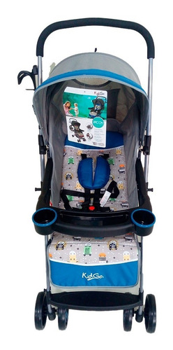 Imagen 5 de 9 de Coche Paseador Zircon Azul Cutebabies C12010801