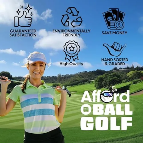 Afford-a-ball Golf. Pro V1 And Pro V1x Recycled