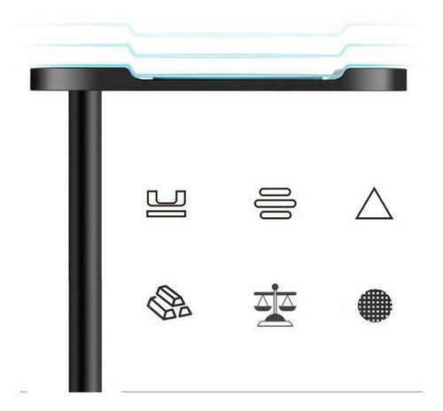 Estande Titular Cabide De Metal Fone De Ouvido, Fone Preto