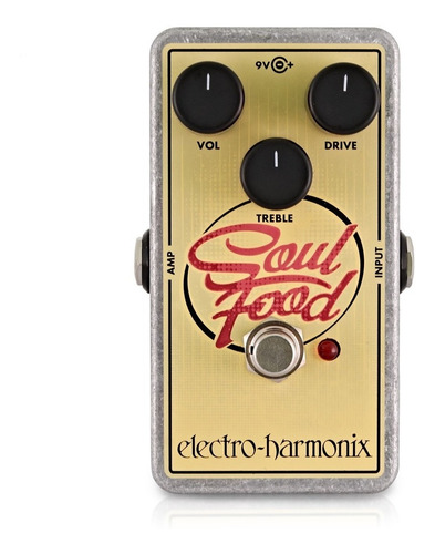 Pedal Efecto Electro Harmonix Soul Food Overdrive Cuo