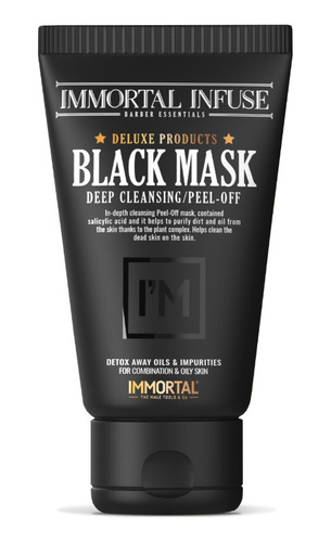 Mascarilla Facial Black Mask Immortal 150ml