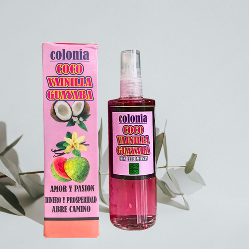 Kit Guayaba Coco Vainilla Loción 100ml Jabón Sales Sahumerio