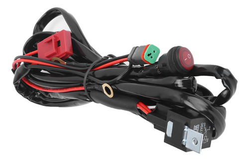 Cableado De Focos Led Con Arnés De Cables, 40 A, 12 V, Ip67,