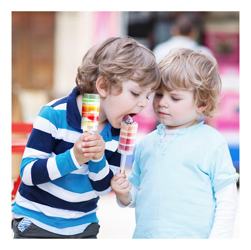 Doitool 50pcs Push Push Push Recipientes Con Tapa Pastel Pap