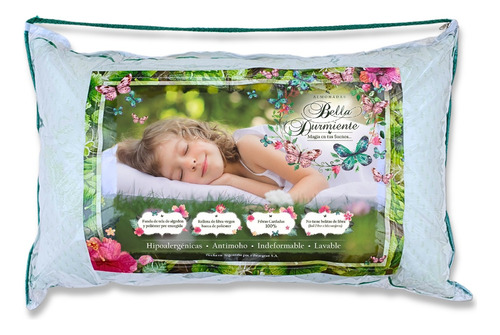 Almohada Bella Durmiente 70x45 -- Aromaterapia Lavanda --