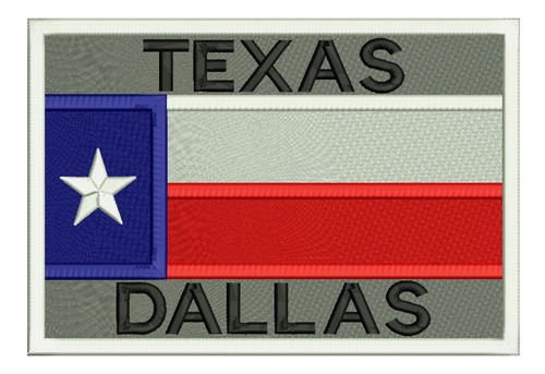 859-13 Top Gun Usn Texas Flag Parche Bordado