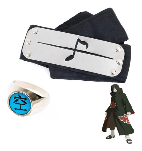 Vincha + Anillo Orochimaru Cosplay  Akatsuki Narutoshippuden