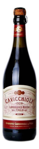 Pack De 6 Vino Tinto Cavicchioli 1928 Lambrusco 750 Ml