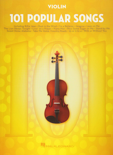101 Canciones Populares: Para Violin