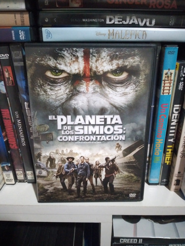 El Planeta De Los Simios Confrontación Dvd Original 