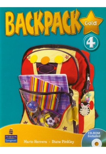 Backpack gold 4 - Student S Book + Cd-rom - Longman