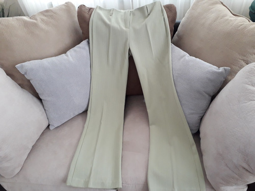 Pantalon De Dama Talla S, Color Verde Claro, De Usa!