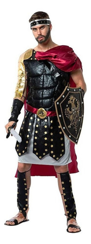 Disfraz De Gladiador Para Hombre Guerrero Romano Cosplay