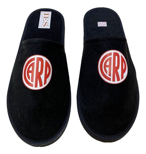 Pantuflas Estampadas Chinelas Escudos Futbol River Carp