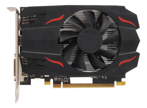 Tarjeta Gráfica Gpu Rx550 4 Gb Gddr5 128 Bits Compatible Con