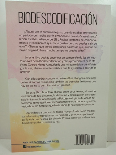 Imagen 1 de 2 de Libro Biodescodificacion - Dra. Nadia Giraudo