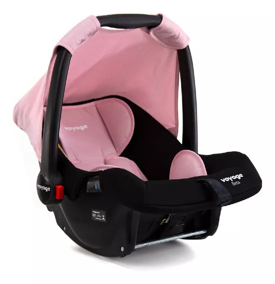 Bebê Conforto Infantil Para Carro Beta Rosa Mescla- Voyage