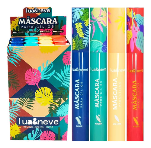 12 Mascara De Cilios Ln02235 - Kit Lua E Neve Atacado Sj