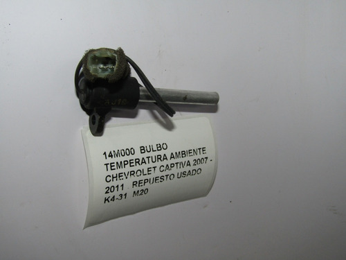 Bulbo Temperatura Ambiente Chevrolet Captiva 2007 - 2011 (Usado)