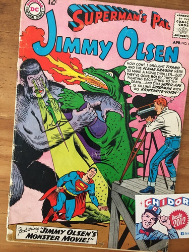 Comic - Jimmy Olsen #84 Superman