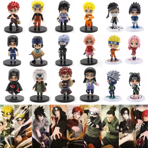 Maqueta De Juguete De Pvc Con Figura De Naruto Anime Shippud