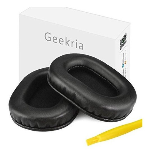 Imagen 1 de 8 de Geekria Earpads Para Sony Mdr-7506, Mdr-v6, Mdr-cd900st