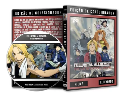 FullMetal Alchemist Série Clássica Completa em DVD - Escorrega o Preço