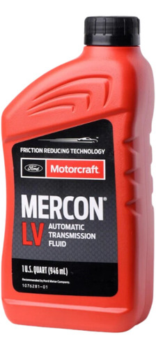 Aceite Lubricante Transmisión Motorcraft Mercon Lv 946 Ml