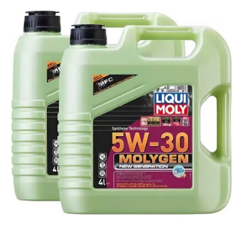 Pak Aceite Liqui Moly Moligen 5w30 Diésel Dpf - Gasolina