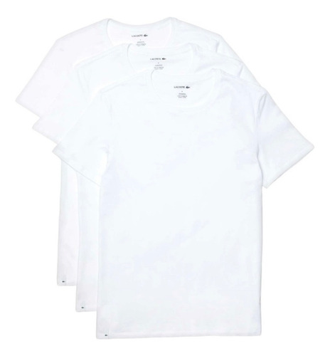 Paquete 3 Camisetas Playeras Lacoste Essentials Original 2