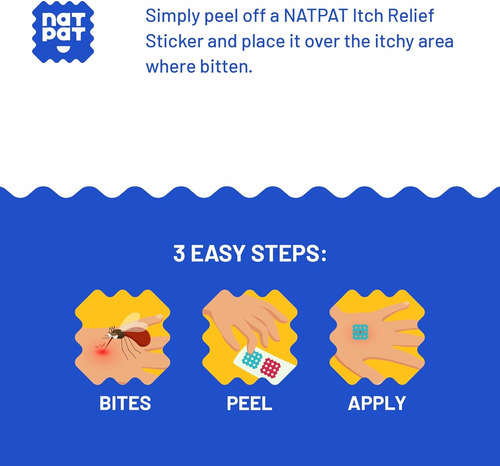 Natpat Buzzpatch Magic Patch - Parches Para Aliviar El Picaz