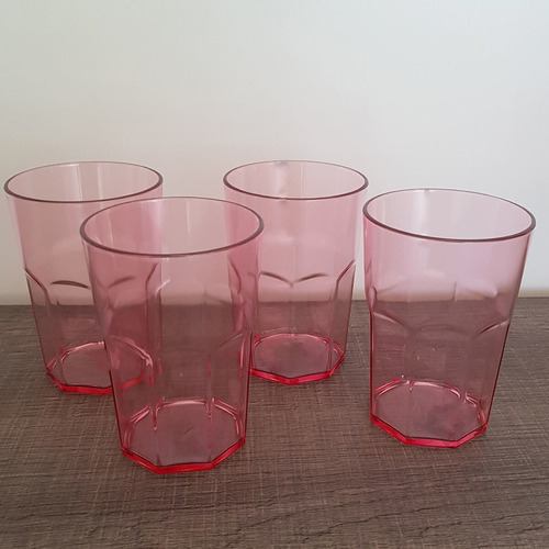 Jogo De Copos 400ml Conjunto 4 Copos Para Suco Copos Para Ág