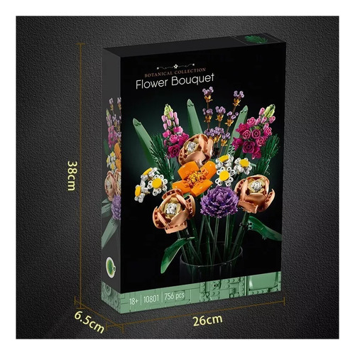 Juguetes Bloques De Construccion Ramo De Flores