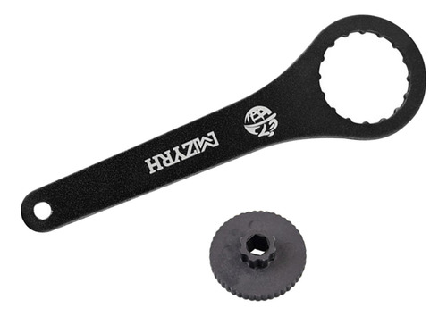 Llave Bb Para Bicicleta 44 Negro Negro Para 16 Muescas 44mm