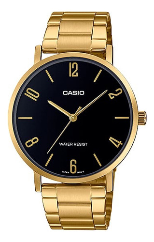 Reloj Casio Mtp-vt01g-1b2udf Caballero