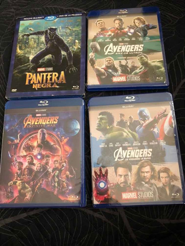 Avengers 1,2,3 Y Black Panther Nueva Y Selladas Marvel