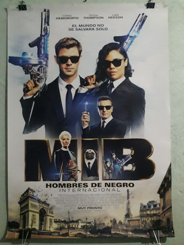 Poster Original De Cine Mib Hombres De Negro Internacional