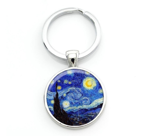 Llavero de la noche estrellada de Van Gogh The Starry Night