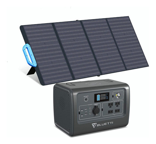 Estacion De Energia Portatil Bluetti 700w Y Panel Solar 200w