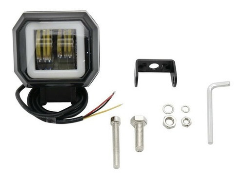 Faro Led 3 Pulgadas Con Ojo De Ángel 40w Remplazo Antiniebla