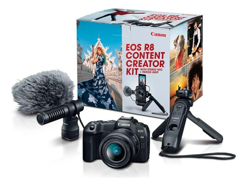 Kit Creador De Contenido Cámara Canon Eos R8 Sin Espejo