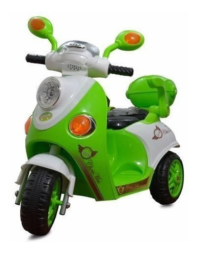 Moto Electrica Montable 2.5 Km/h Baul Luces Sonido 2 Velocid