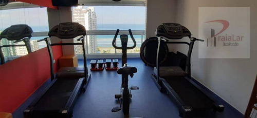 Apartamento 3 Dormitórios 1 Suíte, Terraço Gourmet, Vista Mar, 2 Vagas, Lazer Completo, Aceita Financiamento, 120 M² - Canto Do Forte - Praia Grande - Ap2269