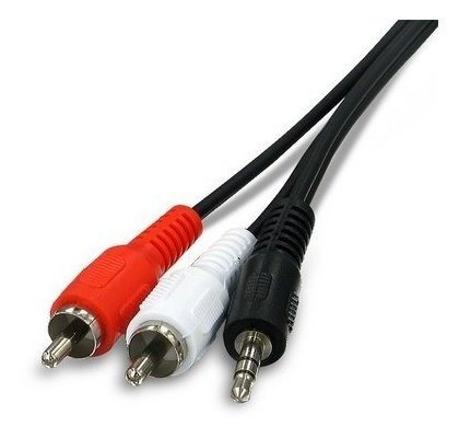 Cabo De Áudio P2 Stereo P/ 2x Rca Rontek