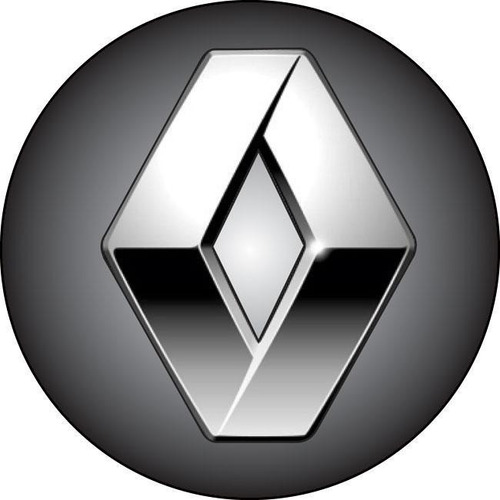 Emblema Calota 48mm Renault  Degrade (4 Un)