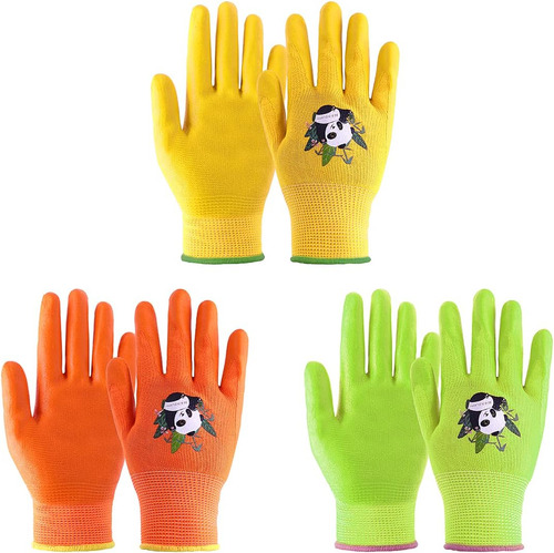 Guantes De Jardinería Niños De 2-13 Años Sin Látex,...