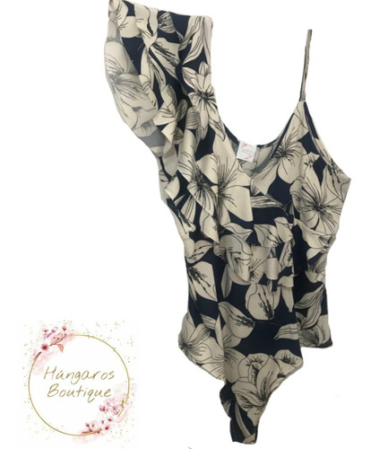 Panty Blusa Con Olan Al Hombro